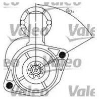 Стартер VALEO 455905 228146 VS375 TM0 00A06101 - Изображение 2