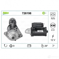 Стартер VALEO 726198 ZEN 9Z 1437852252 - Изображение 4
