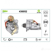 Стартер VALEO 1 05940 D9R91 436052 225767 - Изображение 2
