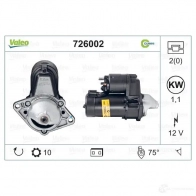 Стартер VALEO 3276427260021 726002 1206114004 LSW 60 - Изображение 9