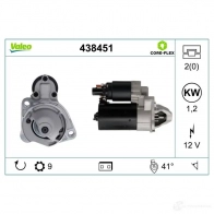 Стартер VALEO 1437851307 438451 CM1 9LU - Изображение 4