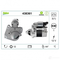 Стартер VALEO F LSTW 438361 1437851176 - Изображение 4