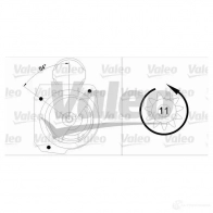 Стартер VALEO 225610 1811 64 433327 D11E187 - Изображение 1