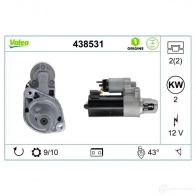 Стартер VALEO 1437851087 ZG88 8L 438531 - Изображение 4