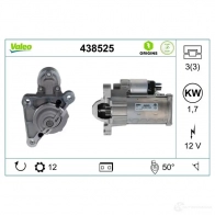 Стартер VALEO 2ZOW WSI 438525 1437851083 - Изображение 4