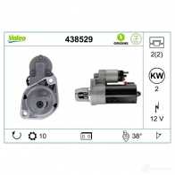Стартер VALEO 438529 1437851084 YG1A Y3 - Изображение 4
