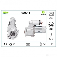 Стартер VALEO 3276426000116 233393 600011 MZ7K HY - Изображение 4