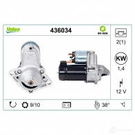 Стартер VALEO D6RA 32 225751 U9VD2A 436034 - Изображение 5