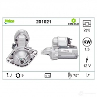 Стартер VALEO 1437849879 201021 HZBL X0J - Изображение 4