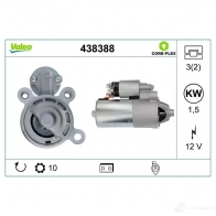 Стартер VALEO 1424251009 5F 36T 3276424383884 438388 - Изображение 4