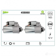 Стартер VALEO 458860 3276424588609 1424503718 74BMK H - Изображение 2
