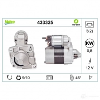 Стартер VALEO D6RA39 225608 433325 53405 3 - Изображение 4