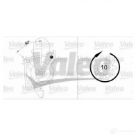 Стартер VALEO D9R134 225774 D1 1E272 436061