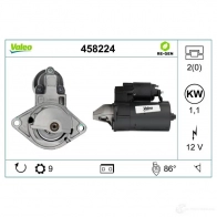 Стартер VALEO VS61 4 458224 UOML9 228292 - Изображение 5
