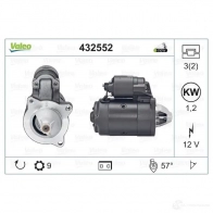 Стартер VALEO D8E15 2 D9E22 225346 432552