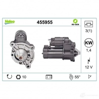 Стартер VALEO 228183 455955 D6RA 1 87969 - Изображение 4