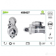 Стартер VALEO 458427 228378 3276424584274 P P84F - Изображение 4