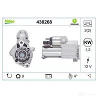 Стартер VALEO RFQV1 42 438268 3276424382689 1199248488 - Изображение 4