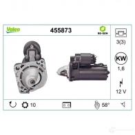 Стартер VALEO D7 R42 228121 D7R7 455873 - Изображение 4