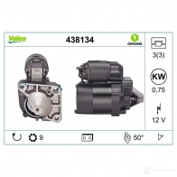 Стартер VALEO 438134 D7E2 6 226924 EL9VY - Изображение 4