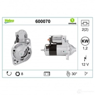 Стартер VALEO 1XER 77 600070 233440 3276426000703 - Изображение 4