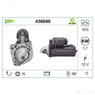 Стартер VALEO 225764 436049 8 KMFM 3276424360496 - Изображение 4