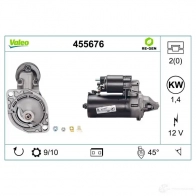 Стартер VALEO 3276424556769 99R17F T 455676 228054 - Изображение 4
