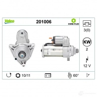 Стартер VALEO 1437850345 201006 OJW6 P - Изображение 4