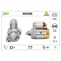 Стартер VALEO 600206 GD DO2KY 3276426002066 21167272 - Изображение 4
