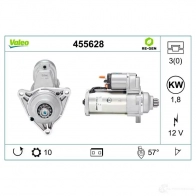 Стартер VALEO D7RS13 1 228043 455628 D7RS29 - Изображение 4