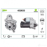 Стартер VALEO 225384 D6RA511 432633 D6RA 51 - Изображение 4