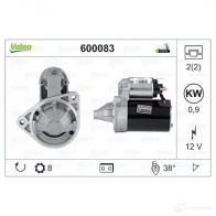 Стартер VALEO 3276426000833 600083 233451 P2 STI - Изображение 4