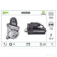 Стартер VALEO 227971 455550 CUSZJ D 7R13 - Изображение 4