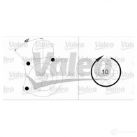 Стартер VALEO Ford Fiesta 4 (DX, JA, JB) Хэтчбек 1.8 D 60 л.с. 1995 – 2000 433340 SW6 F8I 3276424333407