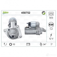 Стартер VALEO 458752 1309663663 3276424587527 6B KX1 - Изображение 4