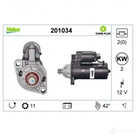 Стартер VALEO 1437850073 N EAARY 201034 - Изображение 4