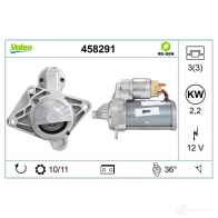 Стартер VALEO 228322 458291 TS22E5b TS22E 5 - Изображение 10