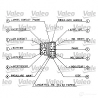 Подрулевой переключатель VALEO Peugeot 306 1 (7D, N3, N5) Кабриолет 2.0 16V 135 л.с. 1997 – 2002 251281 SUO7 1 3276422512811