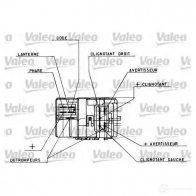 Подрулевой переключатель VALEO 3276422513252 ZKFB X 221807 251325 - Изображение 2