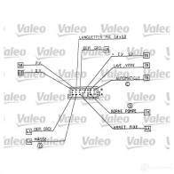 Подрулевой переключатель VALEO 9 EAL14 251262 Peugeot 406 1 (8C) Купе 3.0 V6 207 л.с. 2000 – 2004 3276422512620