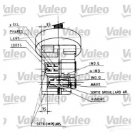 Подрулевой переключатель VALEO 221772 251283 3276422512835 UO1L9N Y