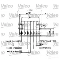 Подрулевой переключатель VALEO TFFWJ40 CM0 25 221719 251156