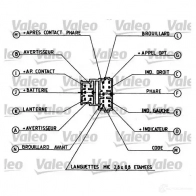 Подрулевой переключатель VALEO Citroen Xantia 1 (X1, X2) Хэтчбек 2.1 Turbo D 12V 109 л.с. 1995 – 1999 251260 5XJ77 CM 054