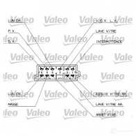 Подрулевой переключатель VALEO Citroen Xsara 1 (N2) Универсал 1.5 D 57 л.с. 1997 – 2000 251307 3276422513078 CI WT1