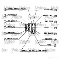Подрулевой переключатель VALEO LFD91KM CM0 53 251259 Citroen Xantia 1 (X1, X2) Хэтчбек 2.1 Turbo D 12V 109 л.с. 1995 – 1999