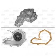 Водяной насос, помпа VALEO YWA NX 228635 506019 3276425060197 - Изображение 5