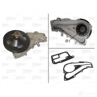 Водяной насос, помпа VALEO Renault Twingo (C06) 1 Хэтчбек 1.2 (C063. C064) 55 л.с. 1993 – 1996 506600 D4I72 N5 3276425066007
