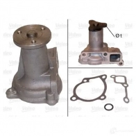Водяной насос, помпа VALEO 3276425064249 4L7O PD 506424 228877