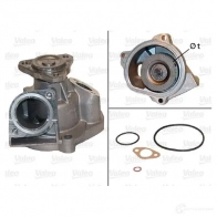 Водяной насос, помпа VALEO 261XE S 3276425064348 506434 228884