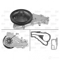 Водяной насос, помпа VALEO 506486 Renault Twingo (C06) 1 Хэтчбек 1.2 (C063. C064) 55 л.с. 1993 – 1996 3276425064867 HQ4J 2W9